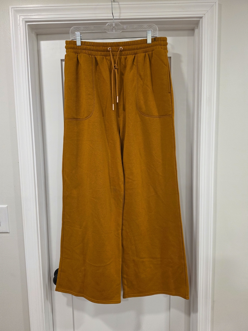 Savage X Fenty Drawstring Sweatpants in Mustard Yellow